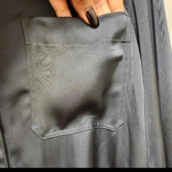 H&M-Oversized Shirtdress - Picture 7 of 9